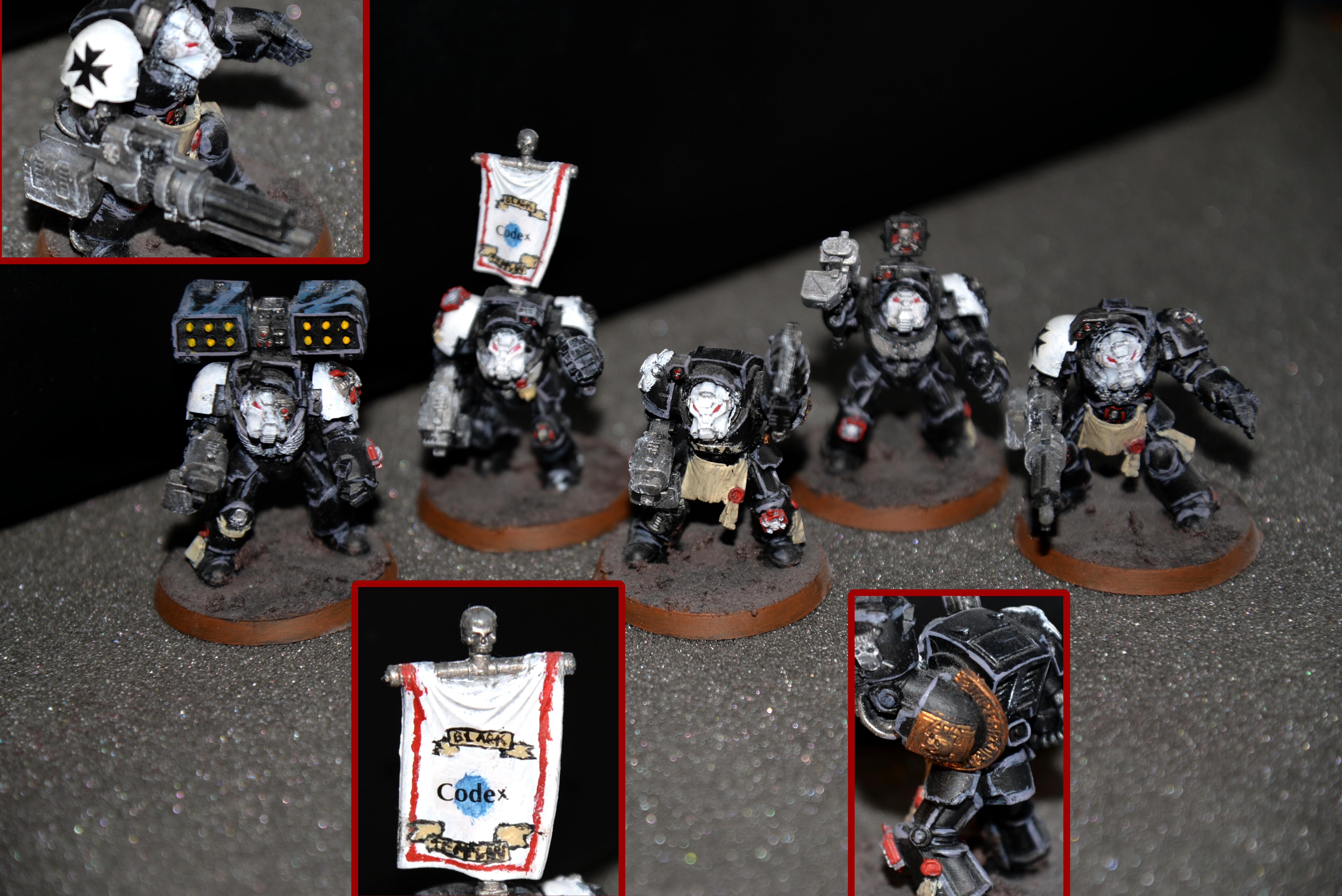 Black Templars Terminator Squad : r/Warhammer40k
